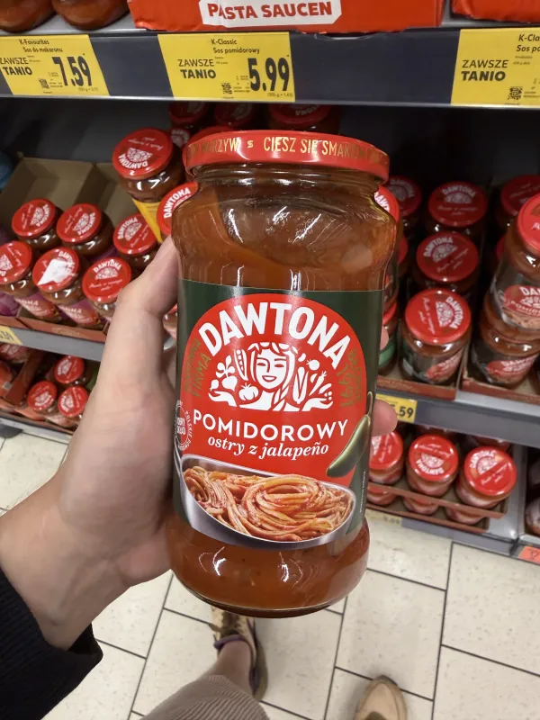 Dawtona Sos Pomidorowy Jalapeño Pikantny | 520g