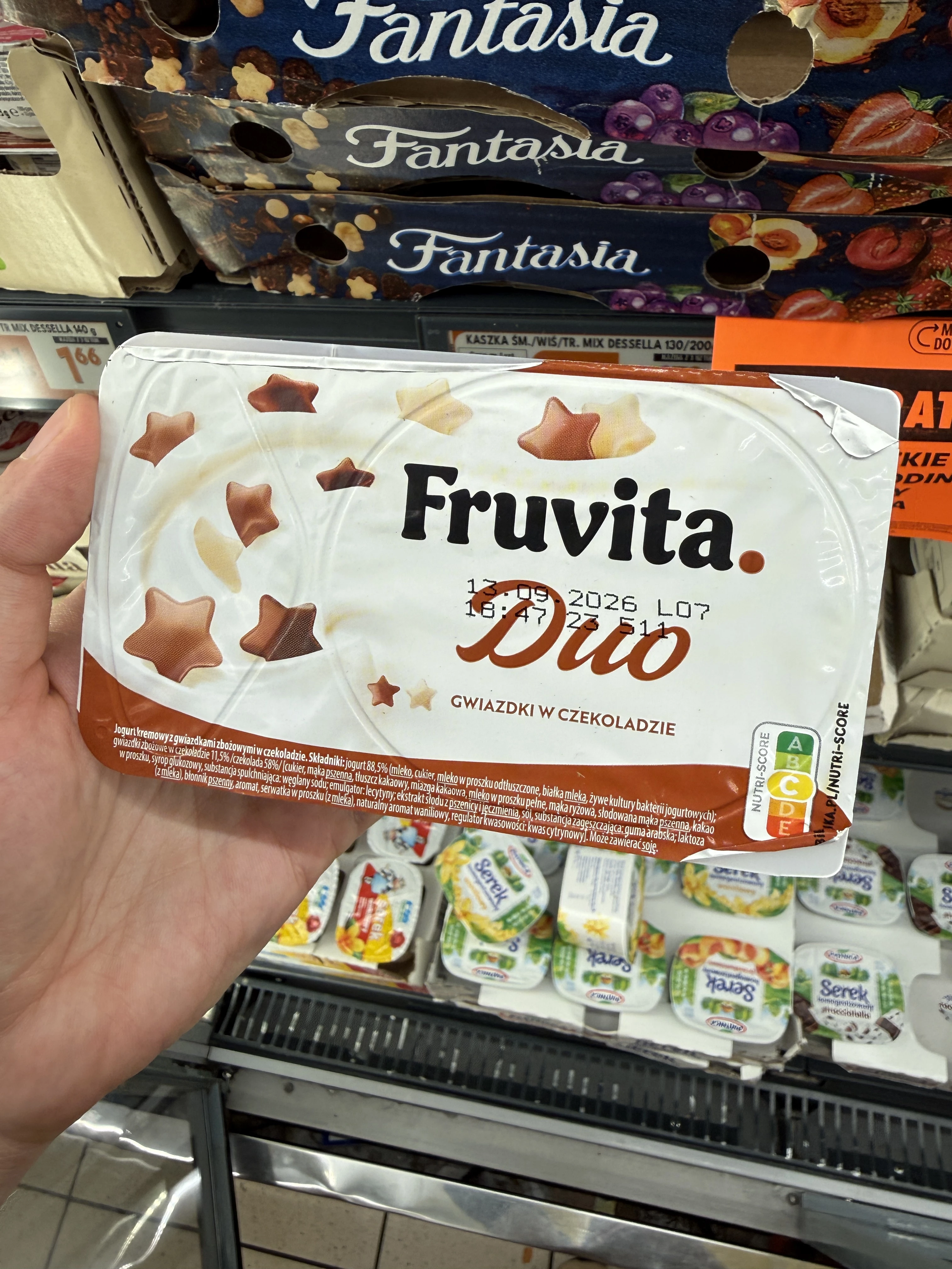 Fruvita Duo Gwiazdki w czekoladzie | 113g