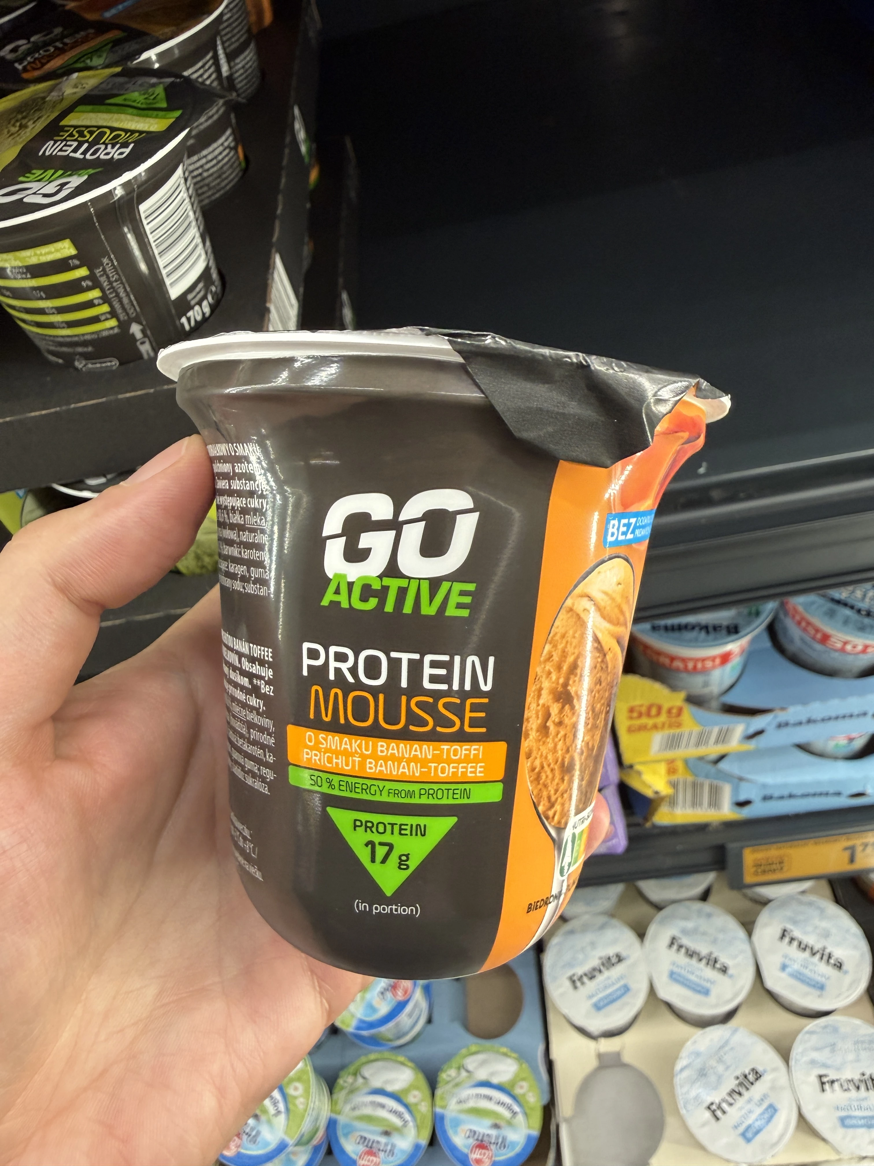 Go Active Protein Mousse Banan Toffi | 170g