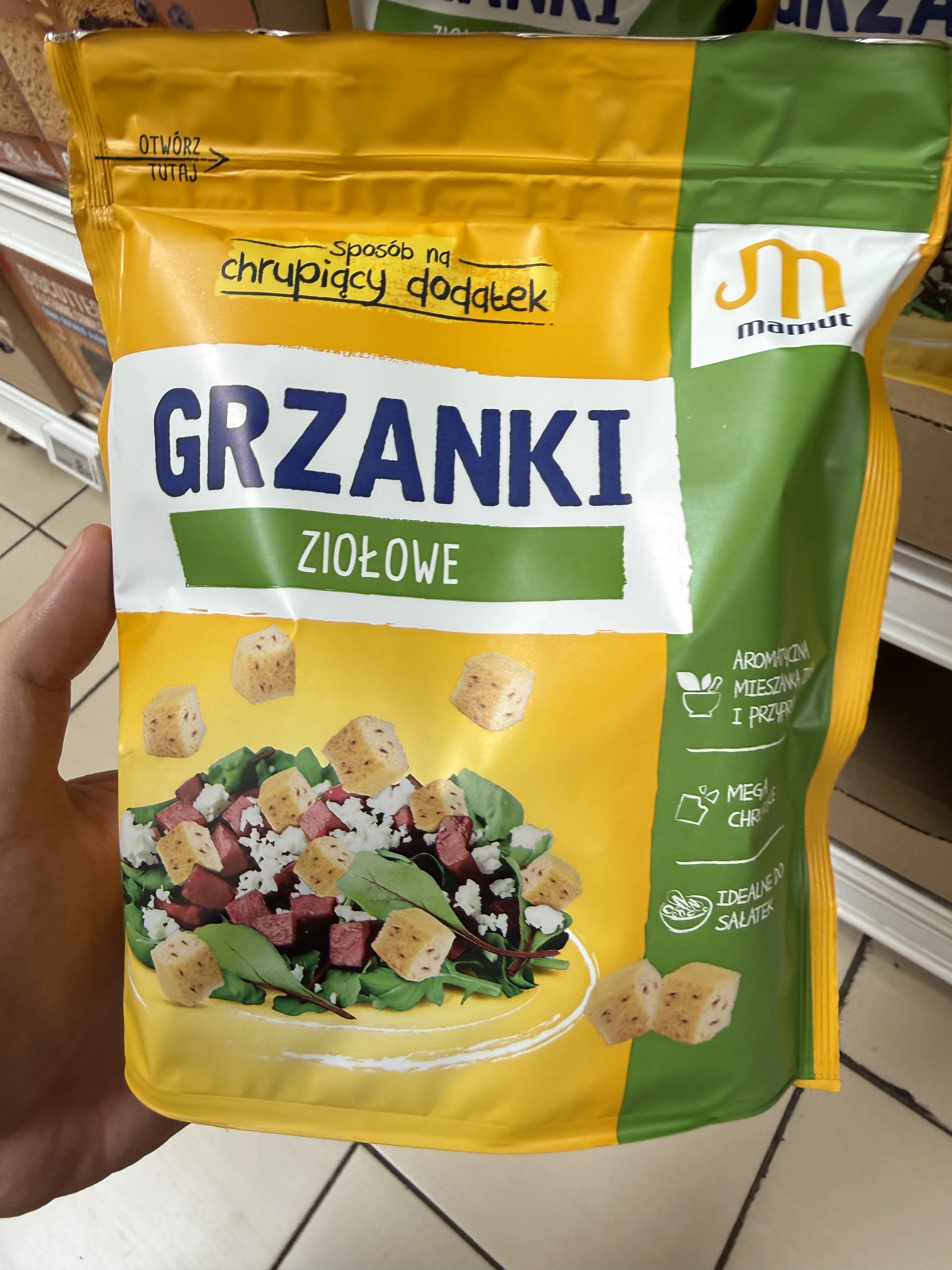 Mamut Grzanki Ziołowe | 150g