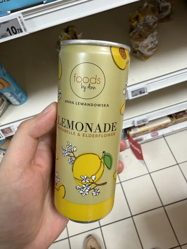 Foods by Ann Lemoniada Mirabelka & Czarny Bez | 250ml