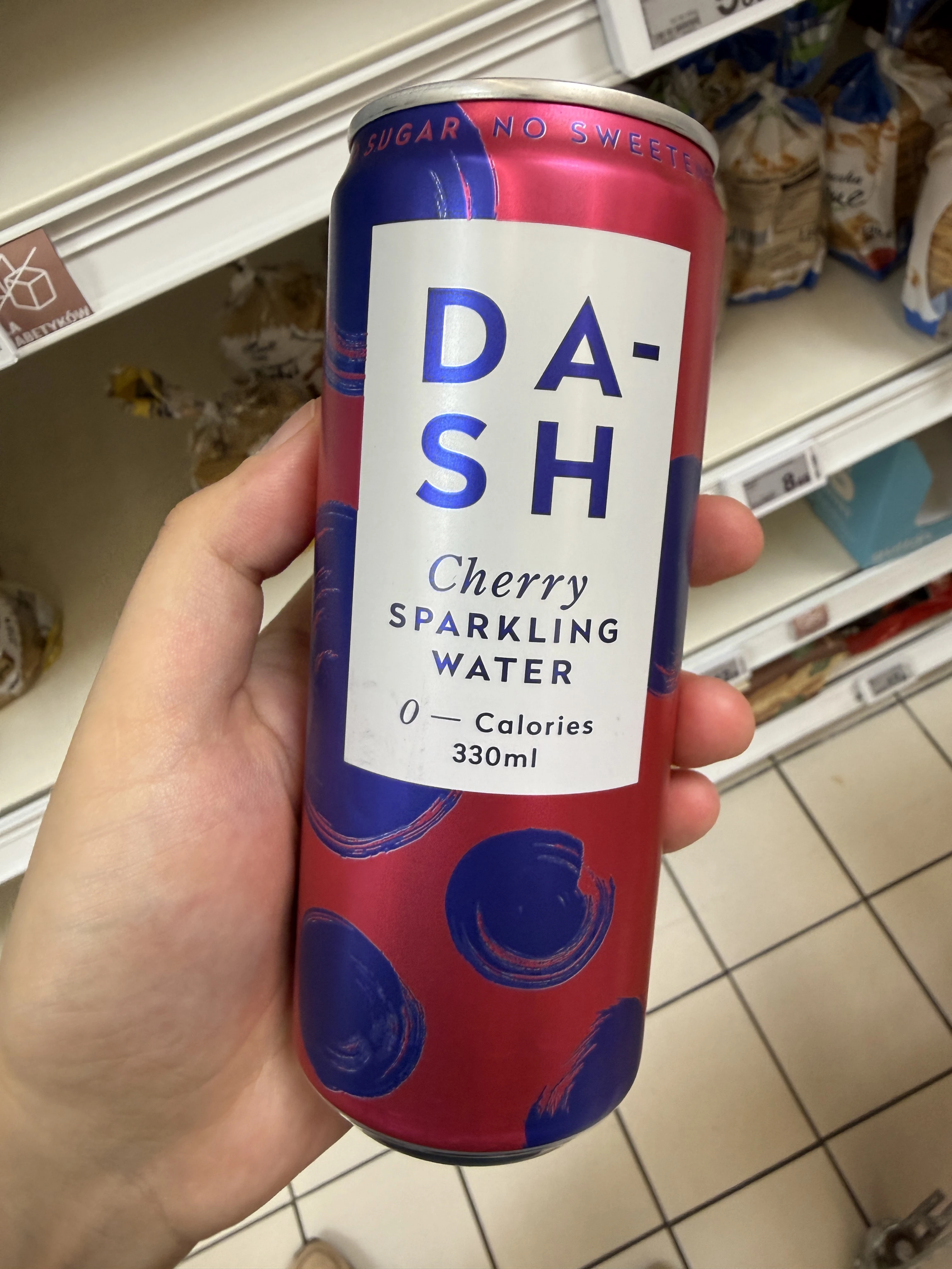 Dash Water Cherry Sparkling Water | 330ml