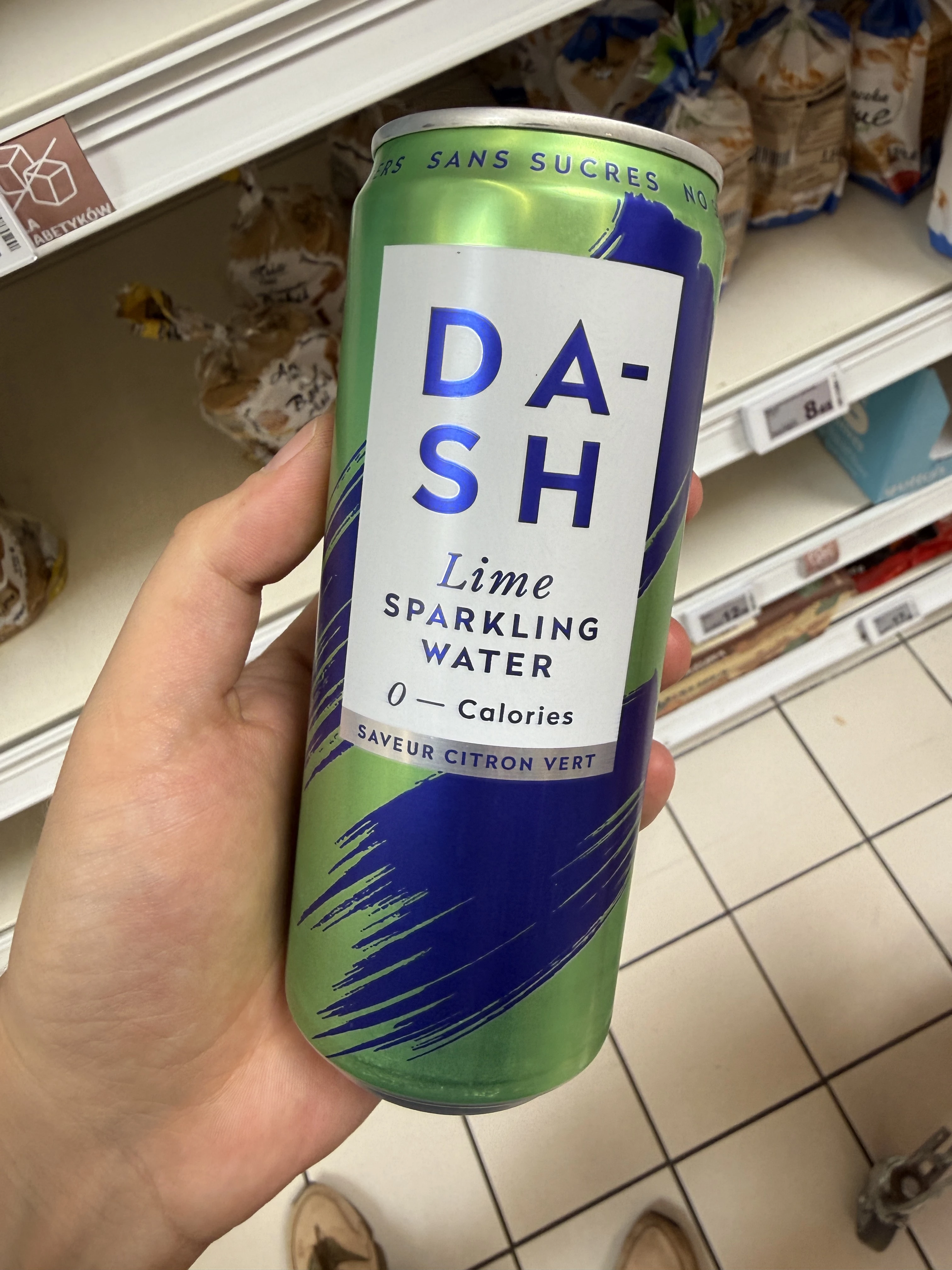 Dash Water Lime Sparkling Water | 330ml