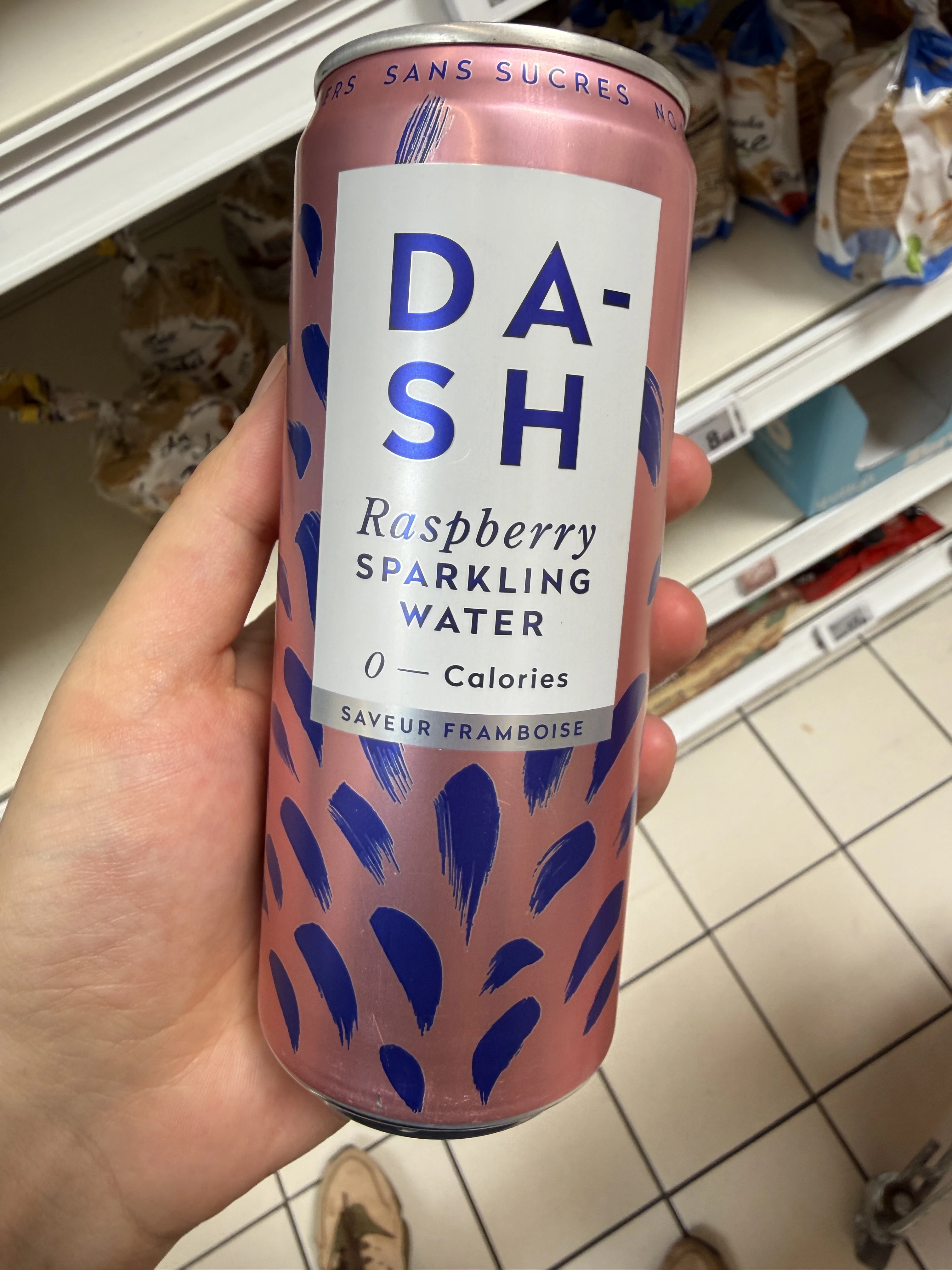 Dash Water Raspberry Sparkling Water | 330ml