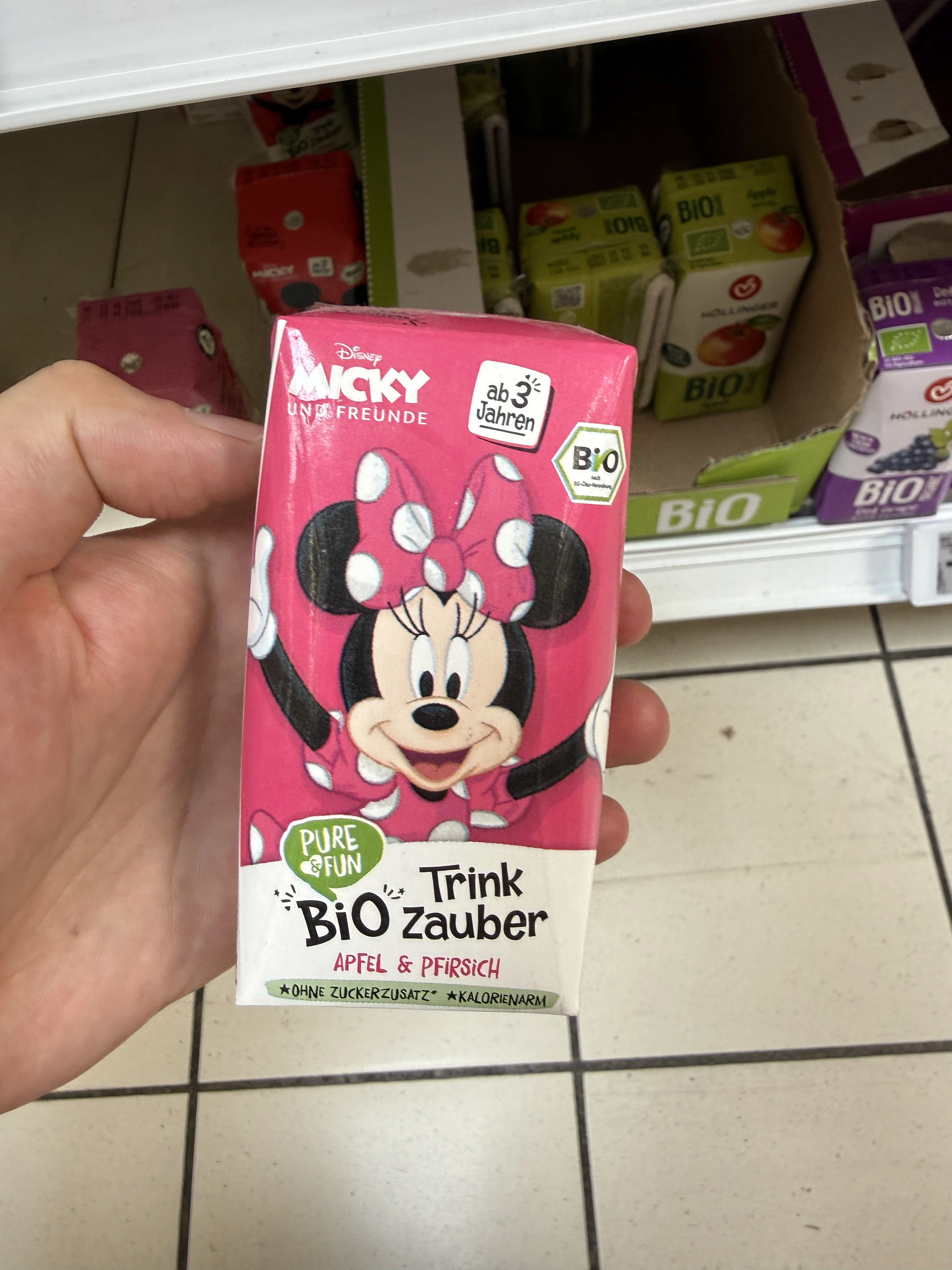 Pure&Fun Bio-Trinkzauber Apfel & Pfirsich | 200ml