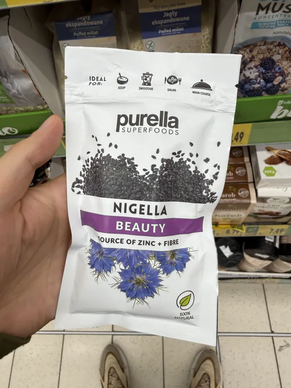 Purella Superfoods Czarnuszka nasiona | 40g