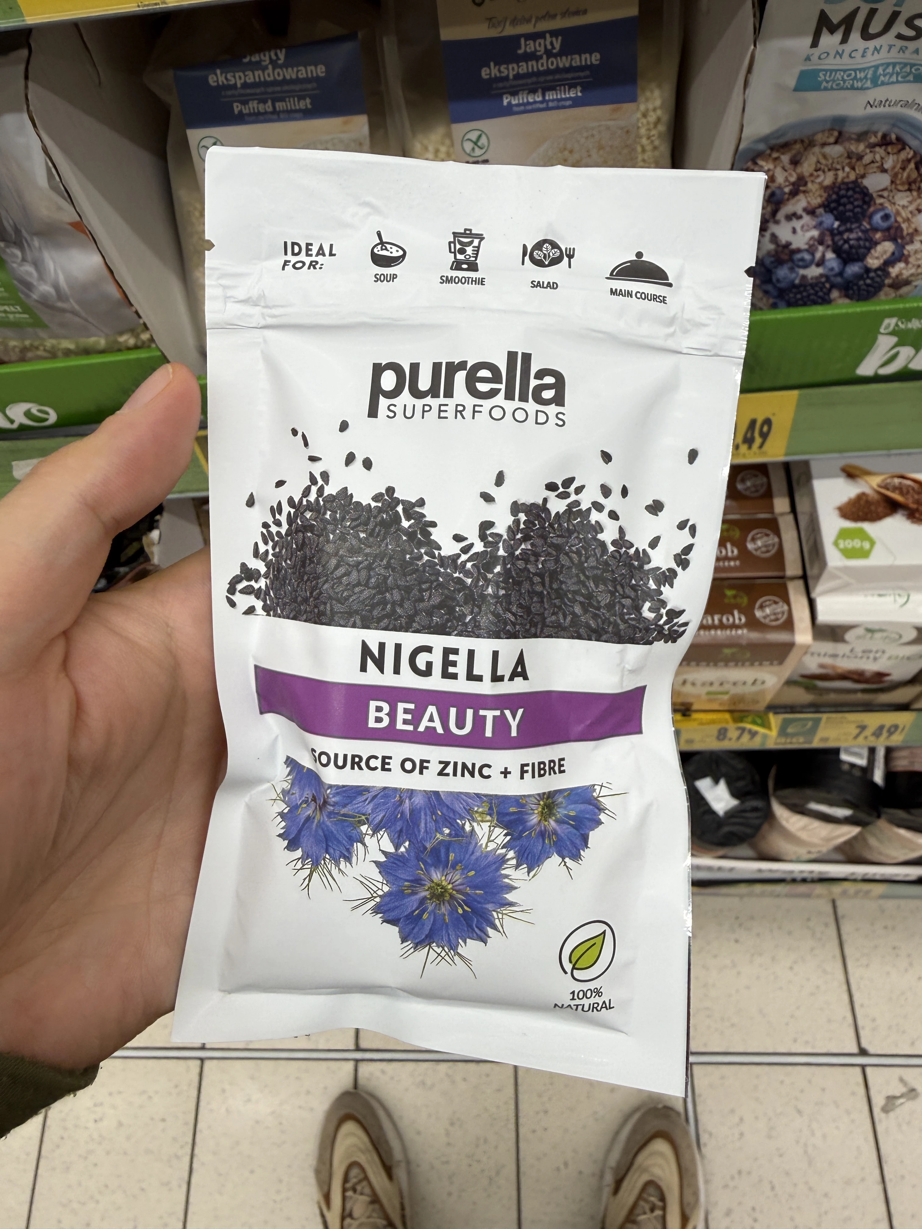 Purella Superfoods Czarnuszka nasiona | 40g