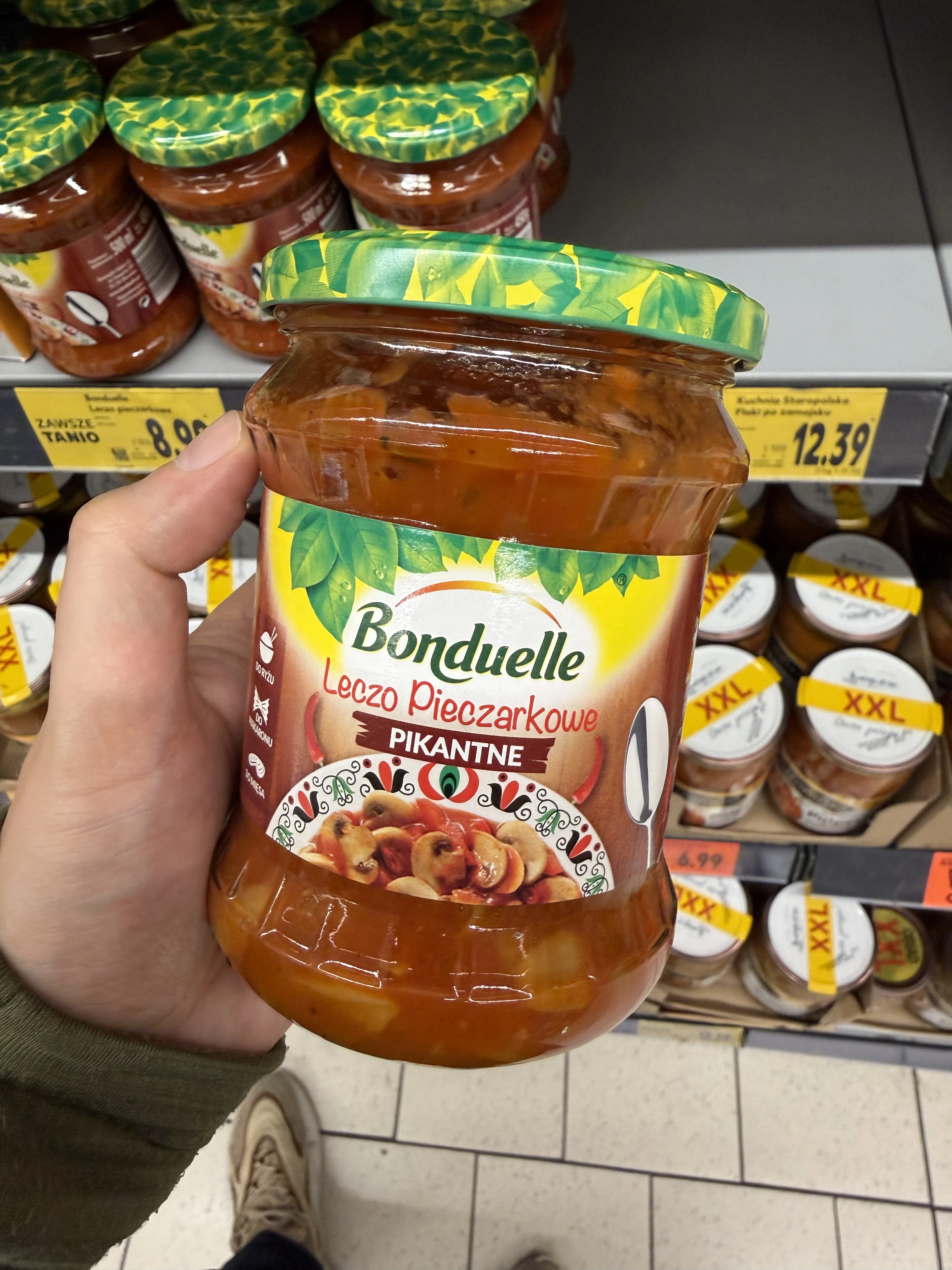 Bonduelle Leczo Pieczarkowe Pikantne | 450g