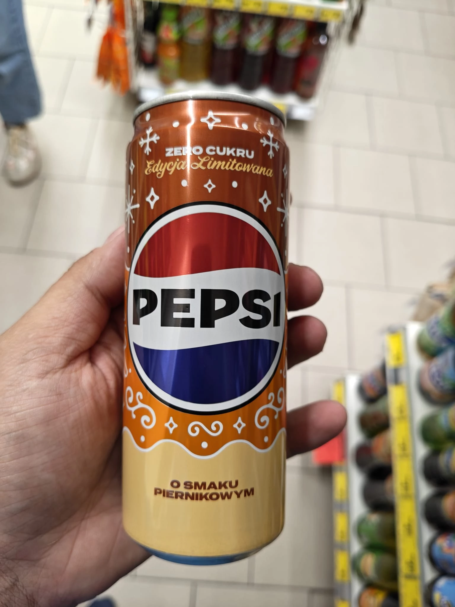 Pepsi Zero Cukru smak piernikowy (edycja limitowana) | 330ml