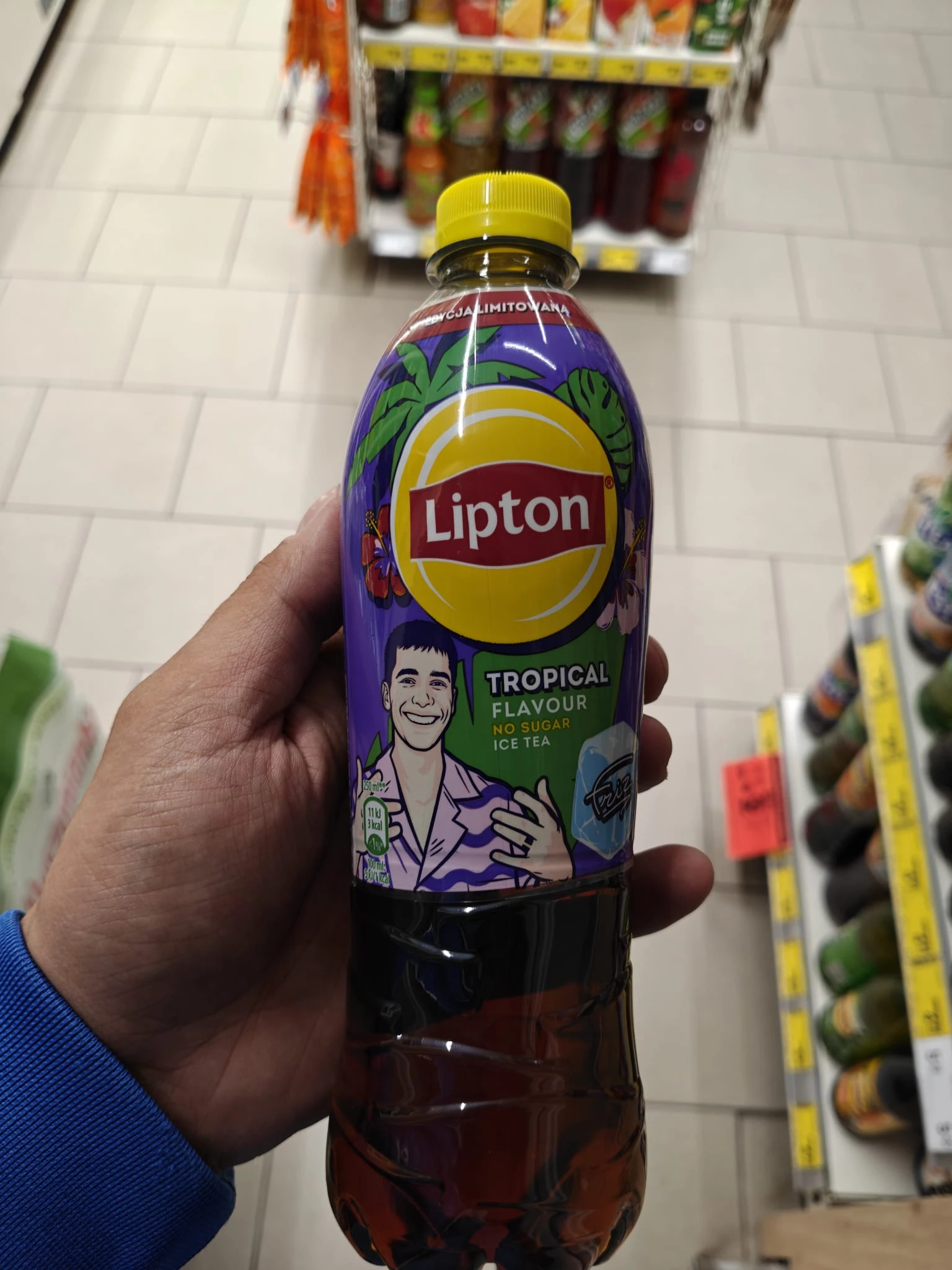 Lipton Ice Tea Tropical No Sugar Friz | 500ml