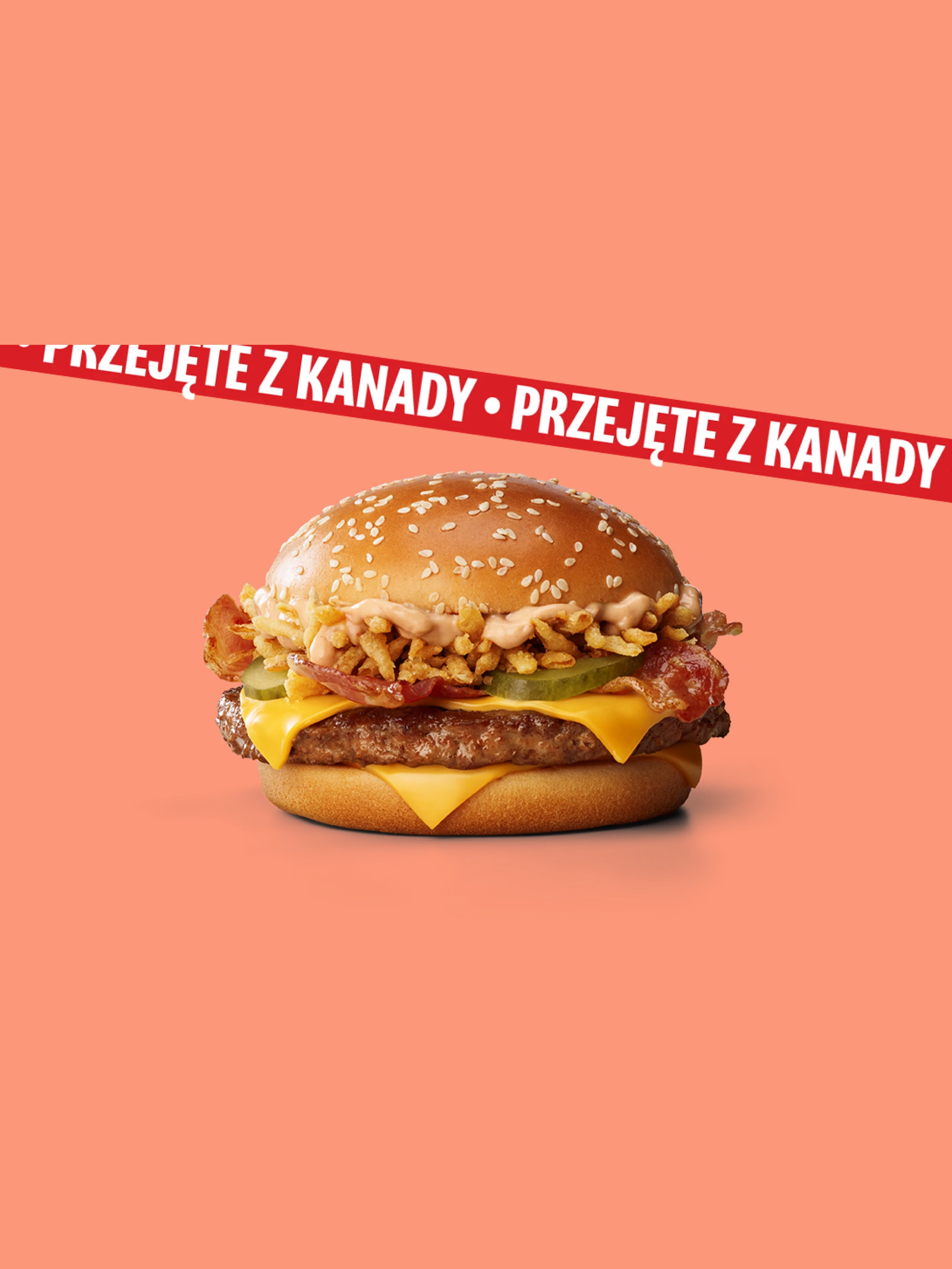 Podwójny Maple BBQ&Bacon Quarter Pounder