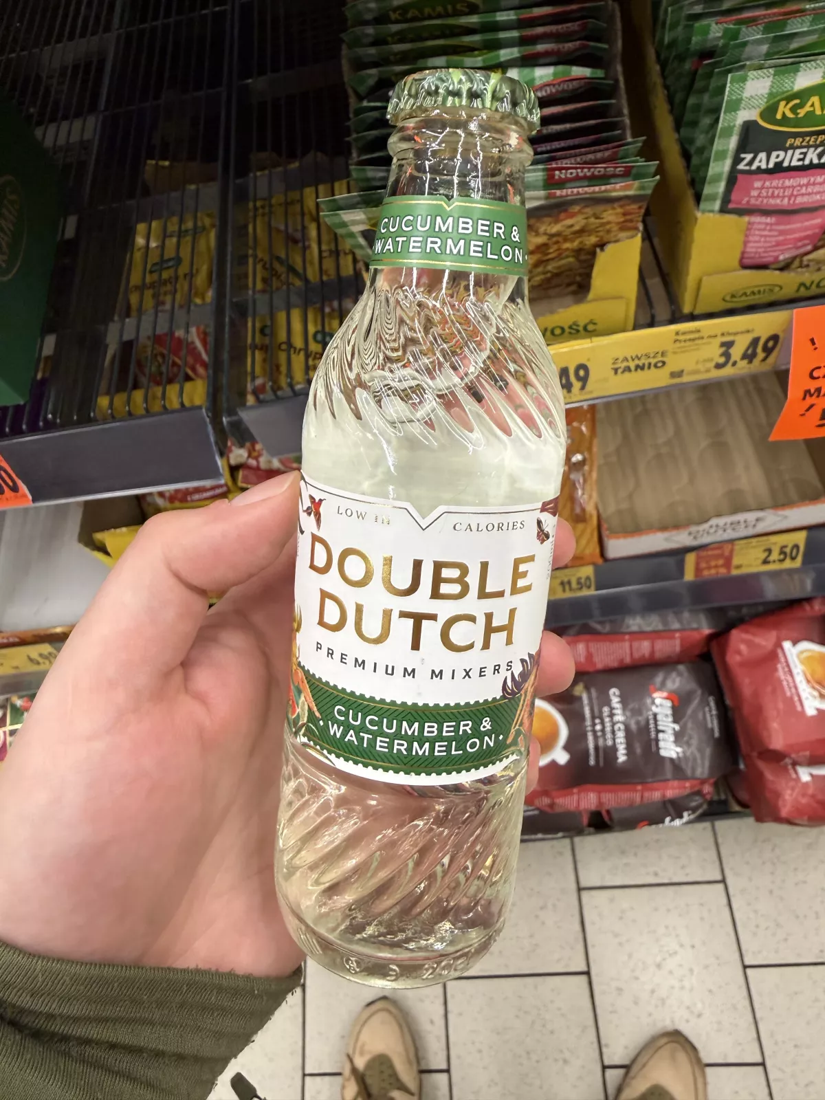 Double Dutch Cucumber & Watermelon tonik z aromatem ogórka i arbuza | 200ml