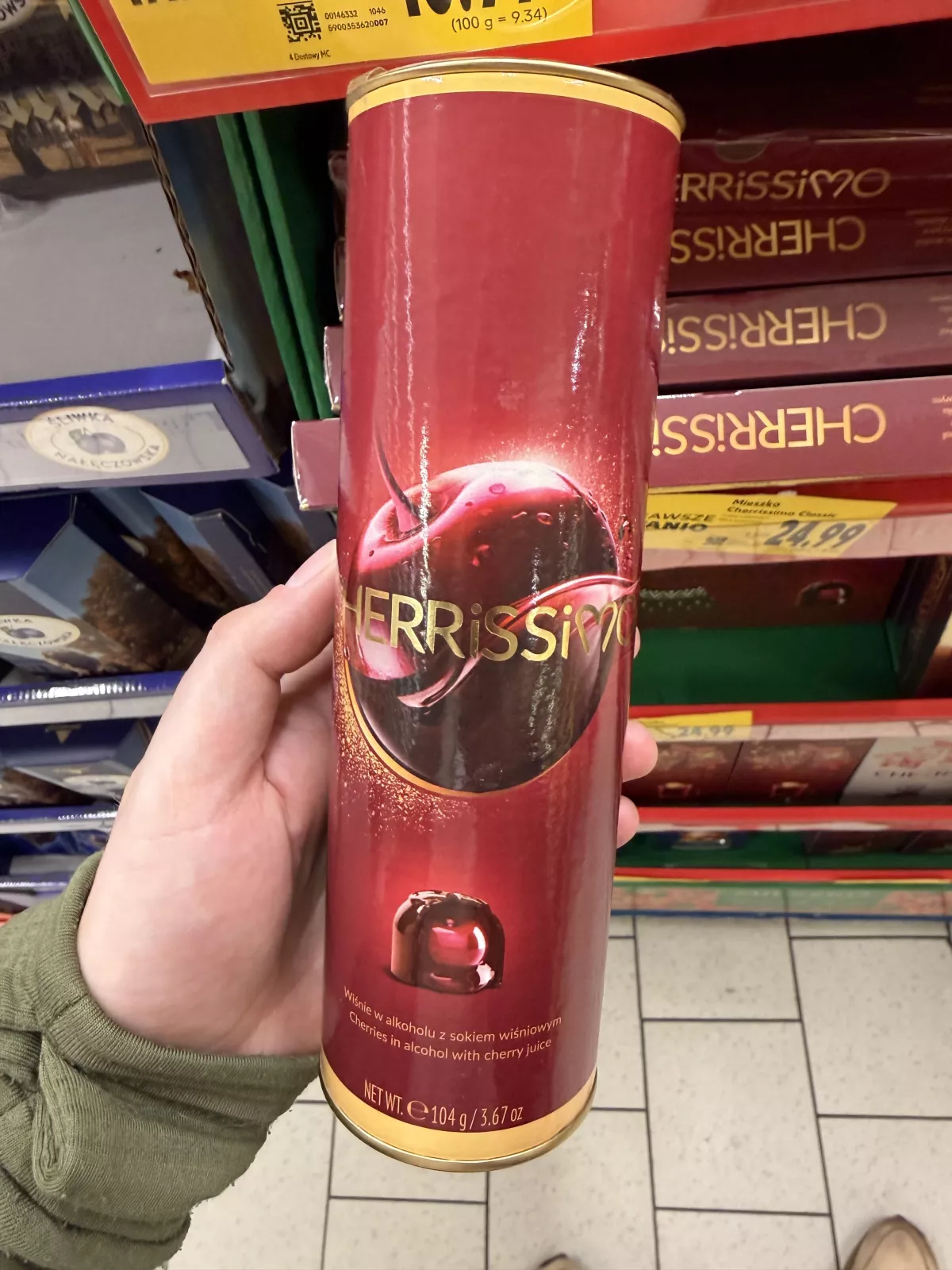 Mieszko Cherrissimo Wiśnie w alkoholu z sokiem wiśniowym | 104g