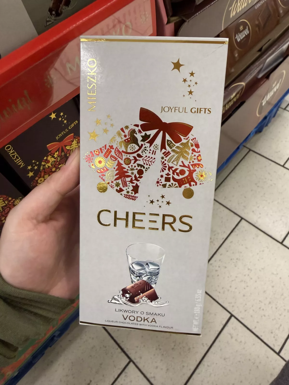 Mieszko Joyful Gifts Cheers Likwory o smaku Vodka / Likworki o smaku wódki | 180g