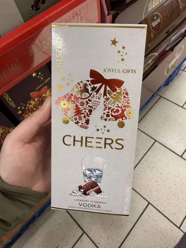 Mieszko Joyful Gifts Cheers Likwory o smaku Vodka / Likworki o smaku wódki | 180g