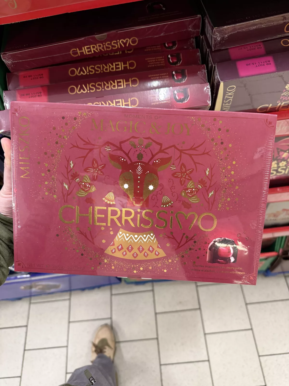 Mieszko Cherrissimo Moments of Magic & Joy / Praliny z wiśnią w alkoholu | 285g