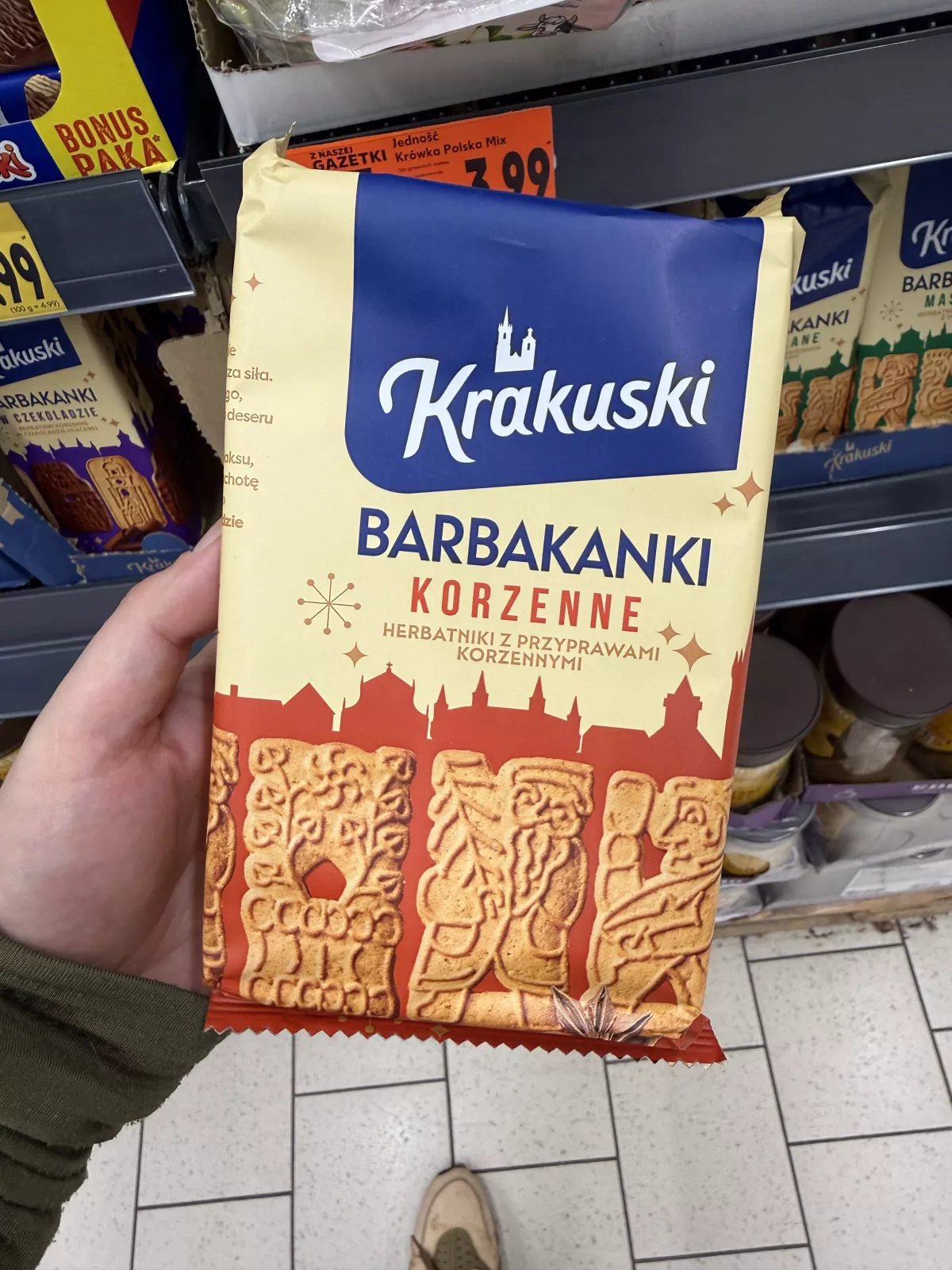 Krakuski Barbakanki Korzenne herbatniki z przyprawami korzennymi | 200g
