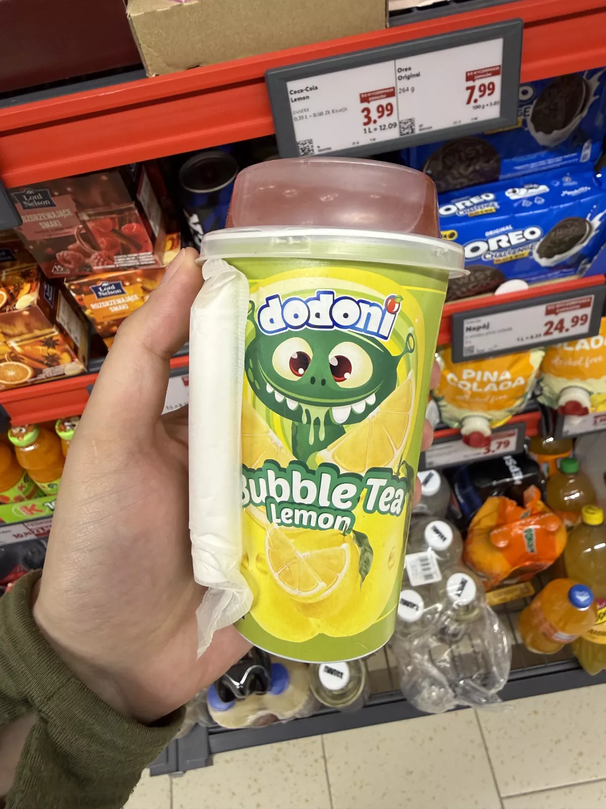 Dodoni Bubble Tea Lemon | 270ml