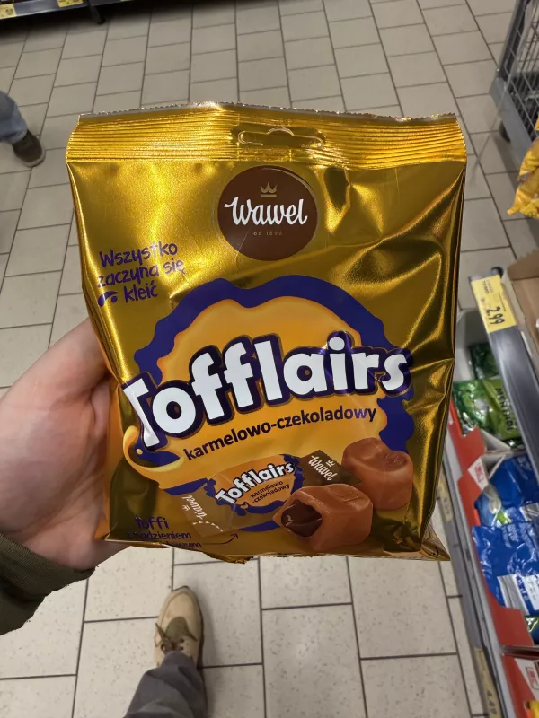 Wawel Tofflairs karmelowo-czekoladowy | 95g