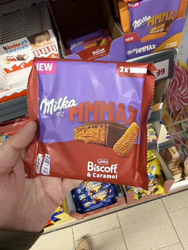 Milka MMMAX Lotus Biscoff & Caramel | 3x45g