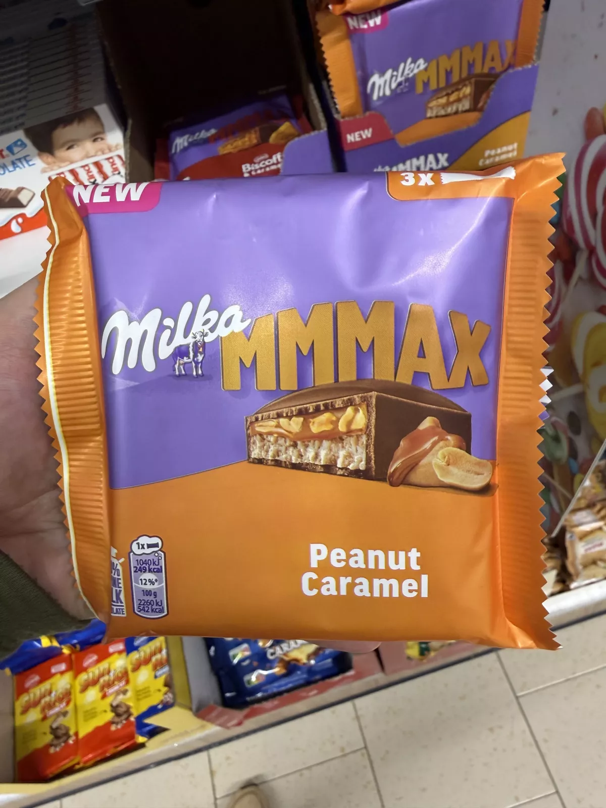 Milka MMMAX Peanut Caramel | 3x46g