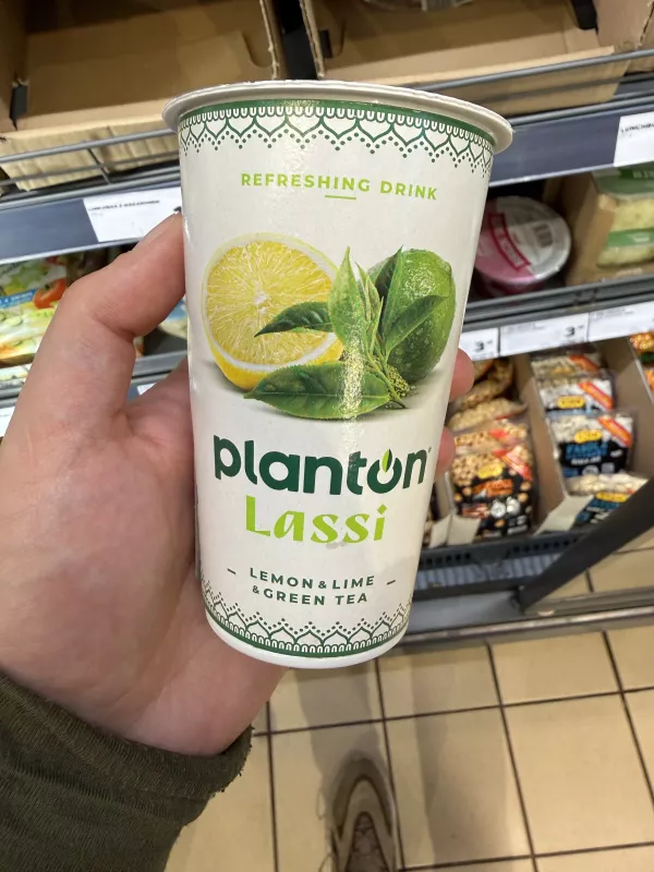 Planton Lassi Lemon & Lime & Green Tea | 200g / 197ml