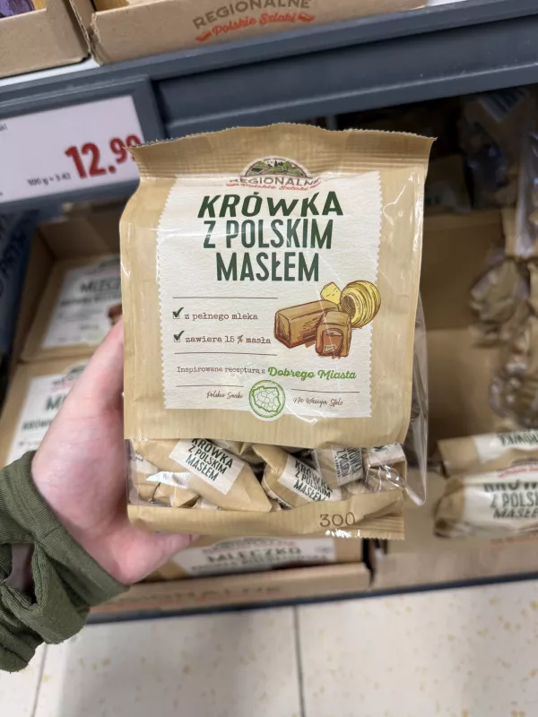 Regionalne Polskie Szlaki Krówka z polskim masłem | 300g