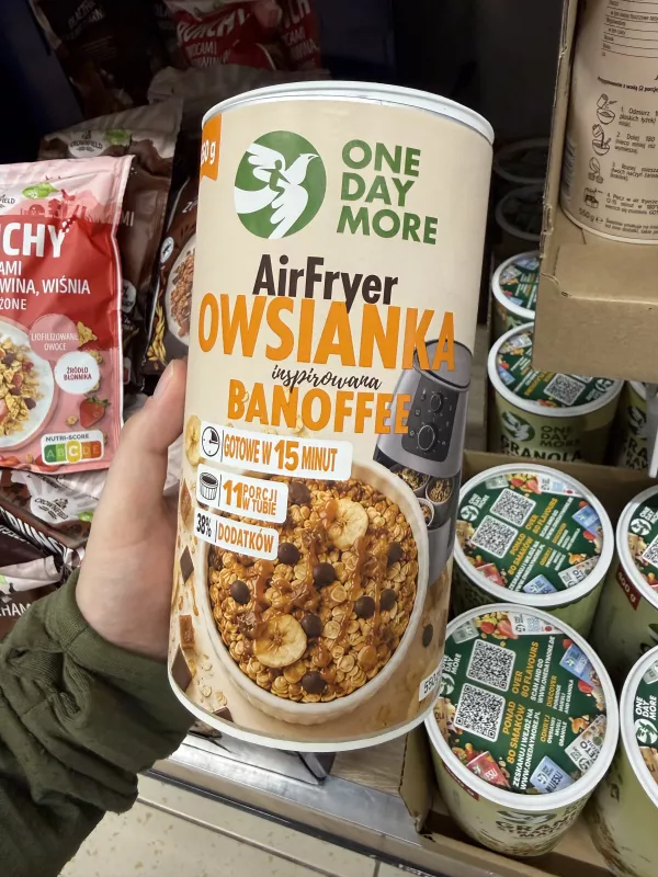 One Day More AirFryer Owsianka inspirowana Banoffee | 550g