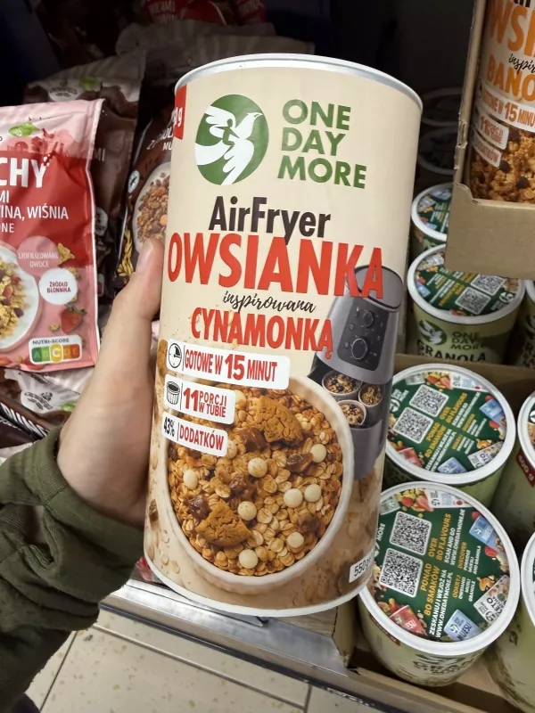 One Day More AirFryer Owsianka inspirowana Cynamonką | 550g