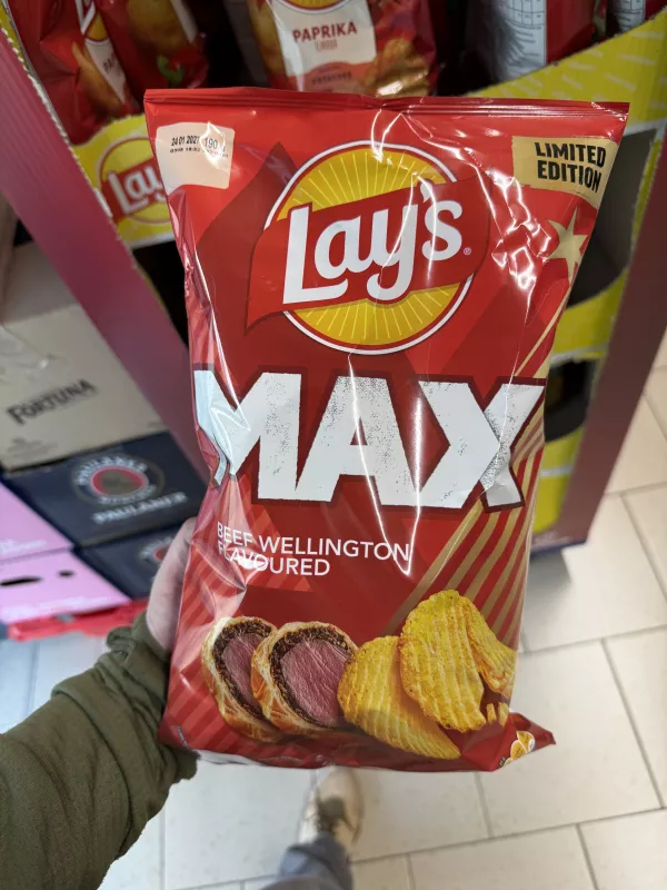 Lay’s Max Karbowane Beef Wellington Flavoured | 190g