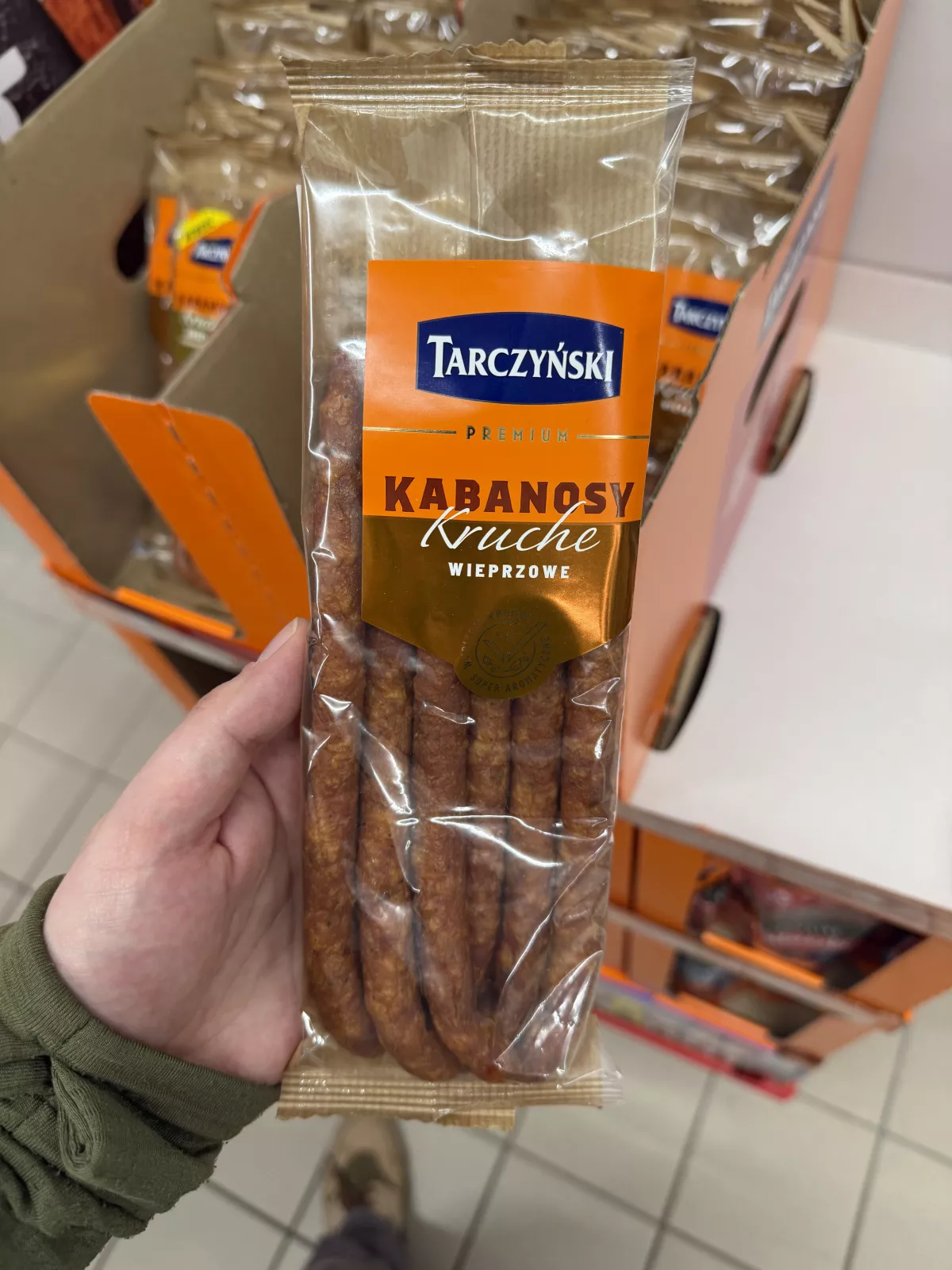 Tarczyński Premium Kabanosy Kruche Wieprzowe (w torebce) | 150g