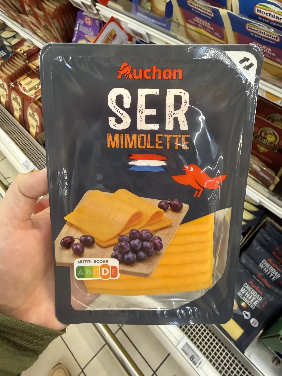 Auchan Ser Mimolette plastry | 150g