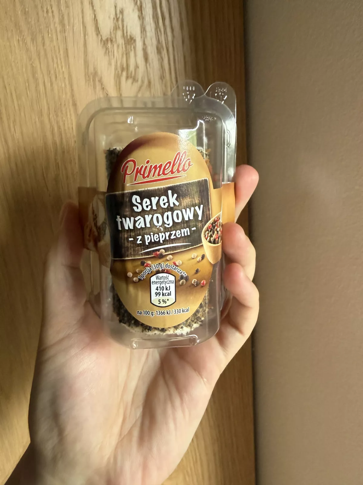 Primello Serek twarogowy z pieprzem | 100g