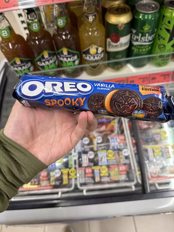 Oreo Spooky Vanilla Flavour (wersja wielojęzyczna) | 154g