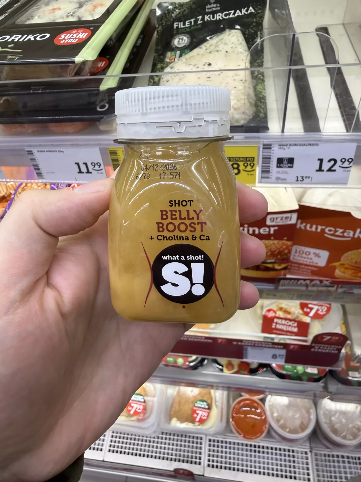 Shot funkcjonalny Belly Boost + Cholina & Ca S! what a shot! | 110ml
