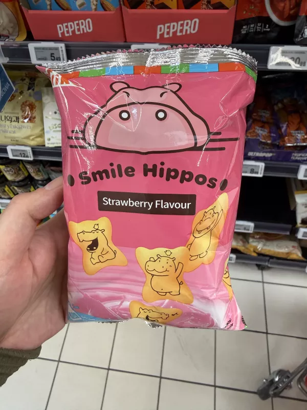 Triko Smile Hippos Strawberry Flavour | 60g