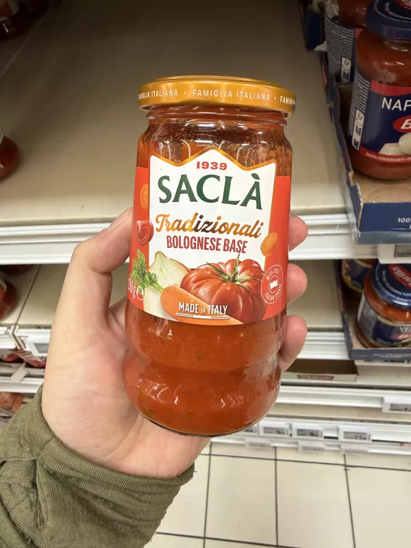 Saclà Tradizionali Bolognese Base / Baza pomidorowa do sosu bolognese | 290g