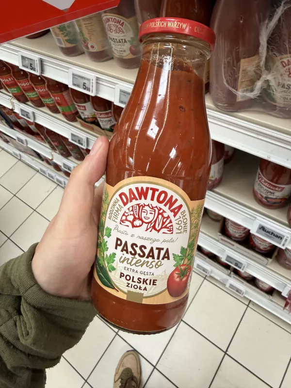 Dawtona Passata Intenso Extra Gęsta Polskie Zioła | 500g