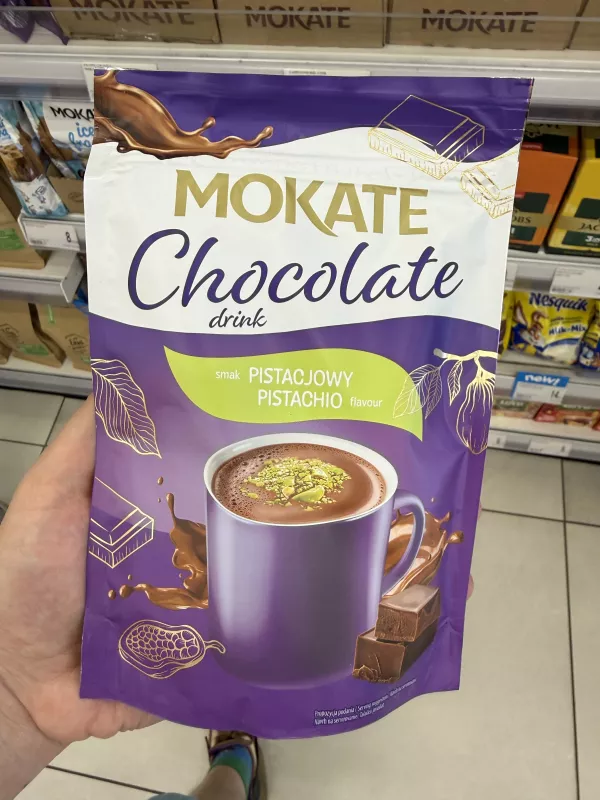 Mokate Chocolate drink smak pistacjowy | 120g