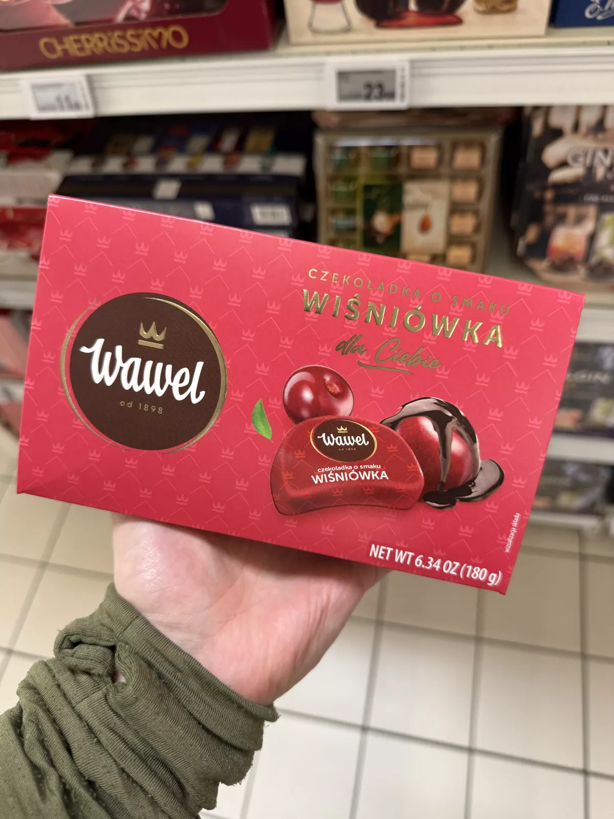 Wawel Czekoladki o smaku Wiśniówka Dla Ciebie | 180g