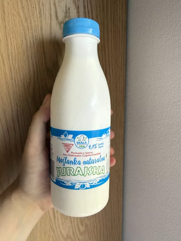 OSM Skała Maślanka naturalna Jurajska 1,1% | 500g