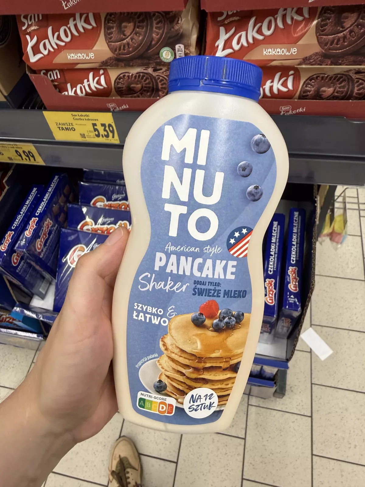 Minuto American Style Pancake Shaker | 219g