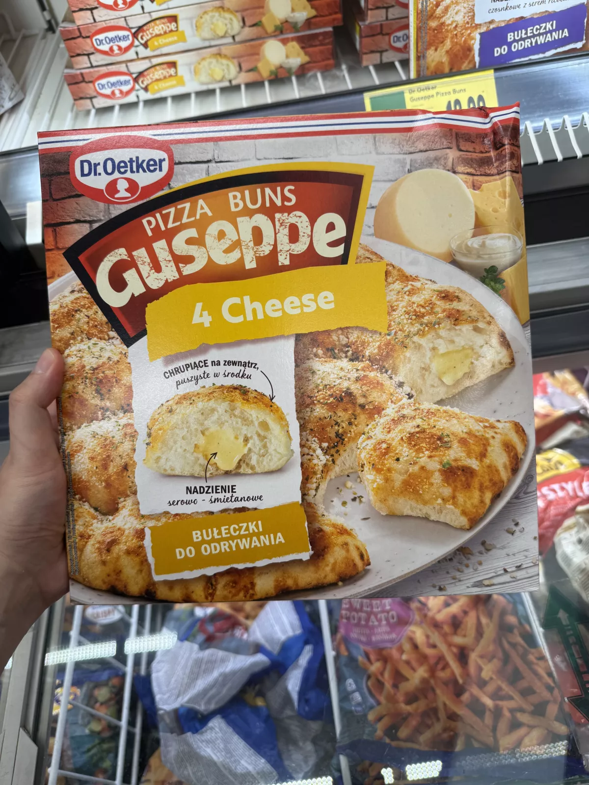 Dr. Oetker Pizza Buns Guseppe 4 Cheese | 480g
