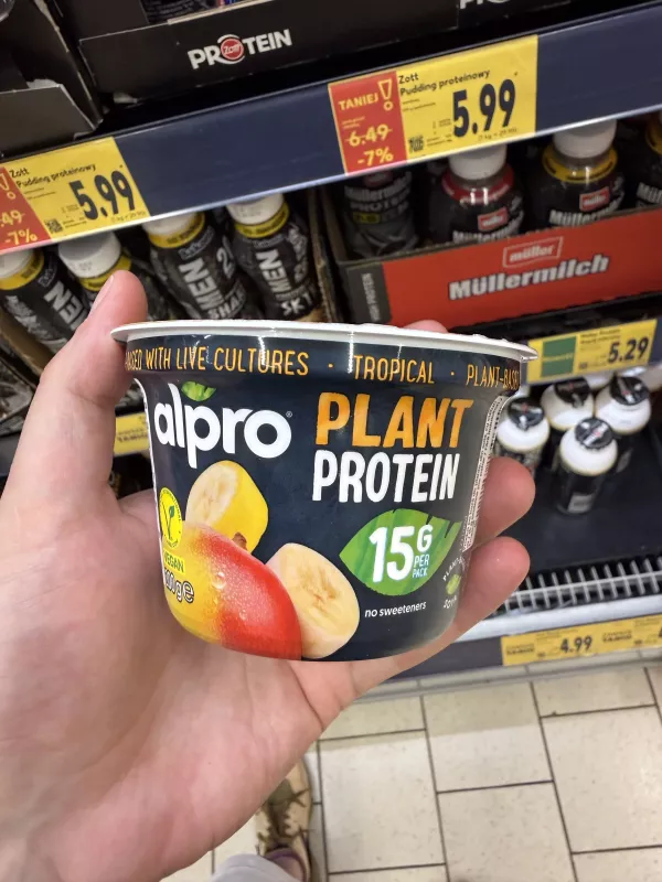 Alpro Plant Protein Tropical / Produkt sojowy mango-banan | 200g