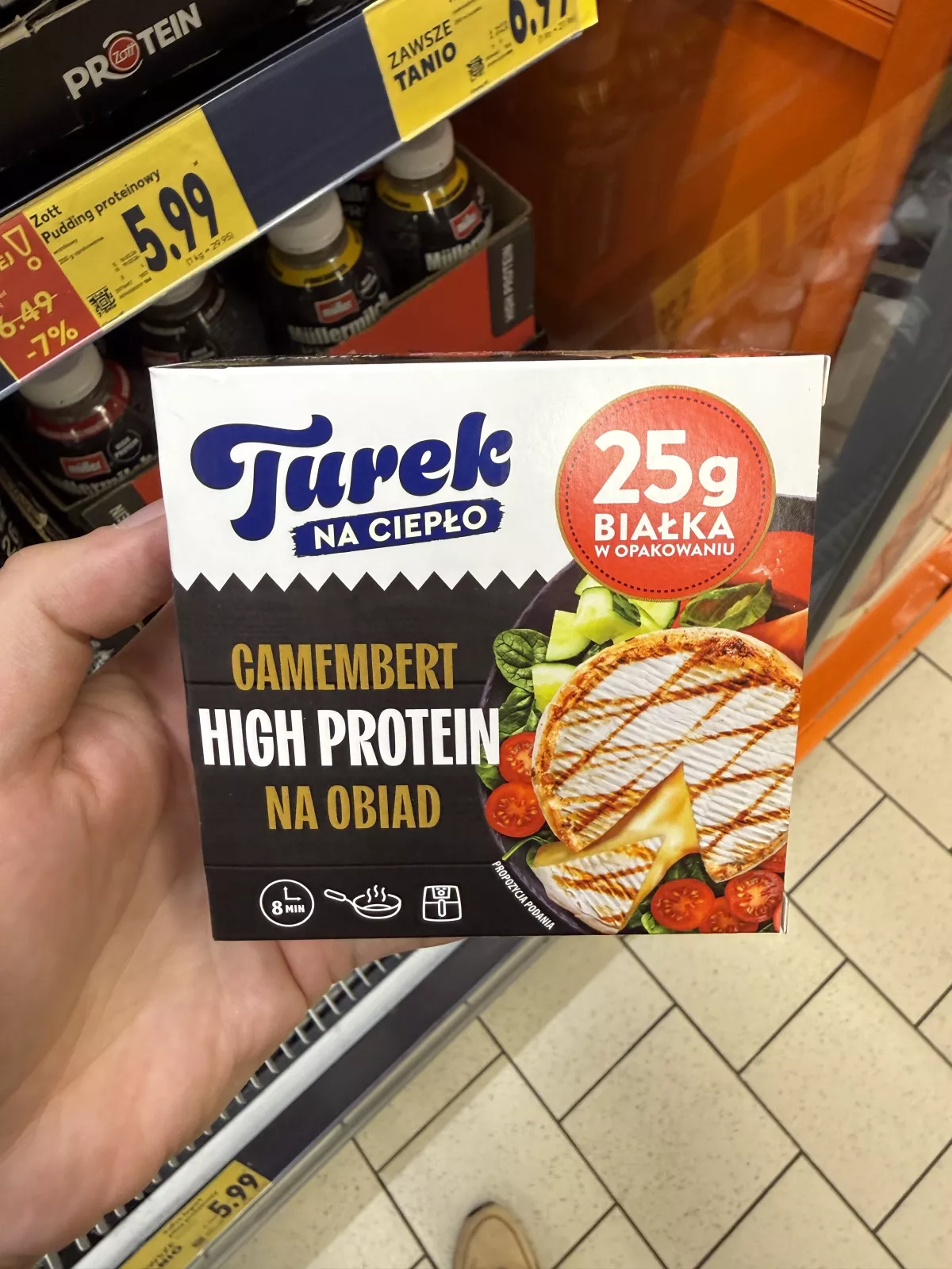 Turek Na ciepło Camembert High Protein na obiad | 120g