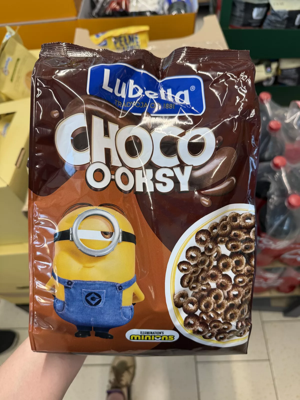 Lubella Choco O-oksy Minionki | 400g