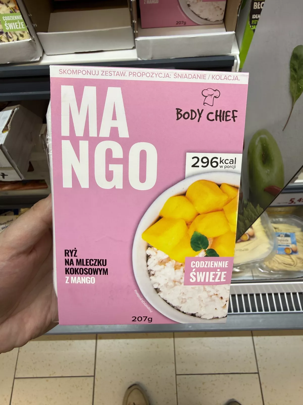 Body Chief Mango ryż na mleczku kokosowym z mango | 207g