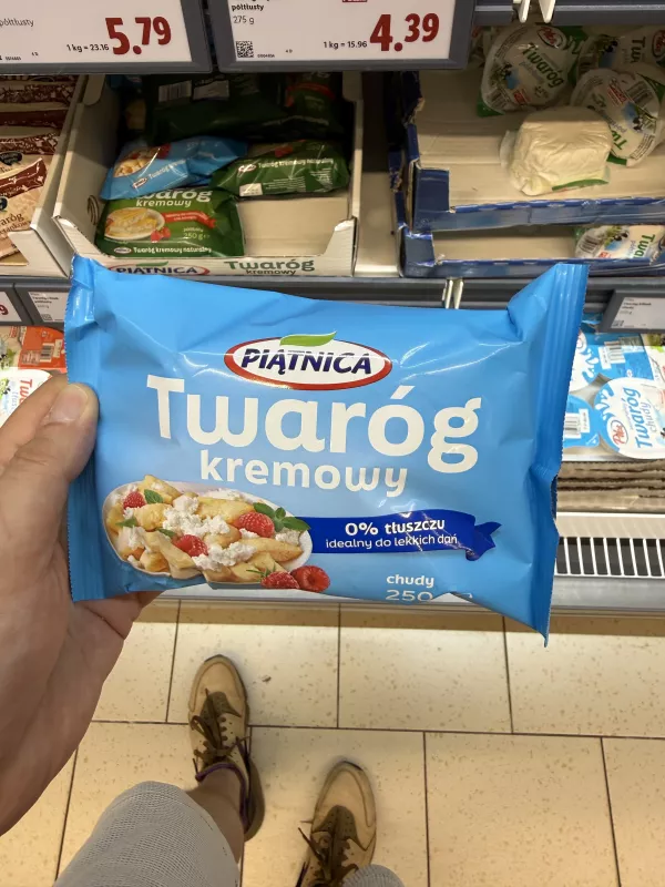 Piątnica Twaróg kremowy chudy | 250g