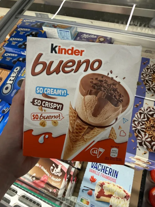 Kinder Bueno Ice Cream Cone | 248g / 360ml