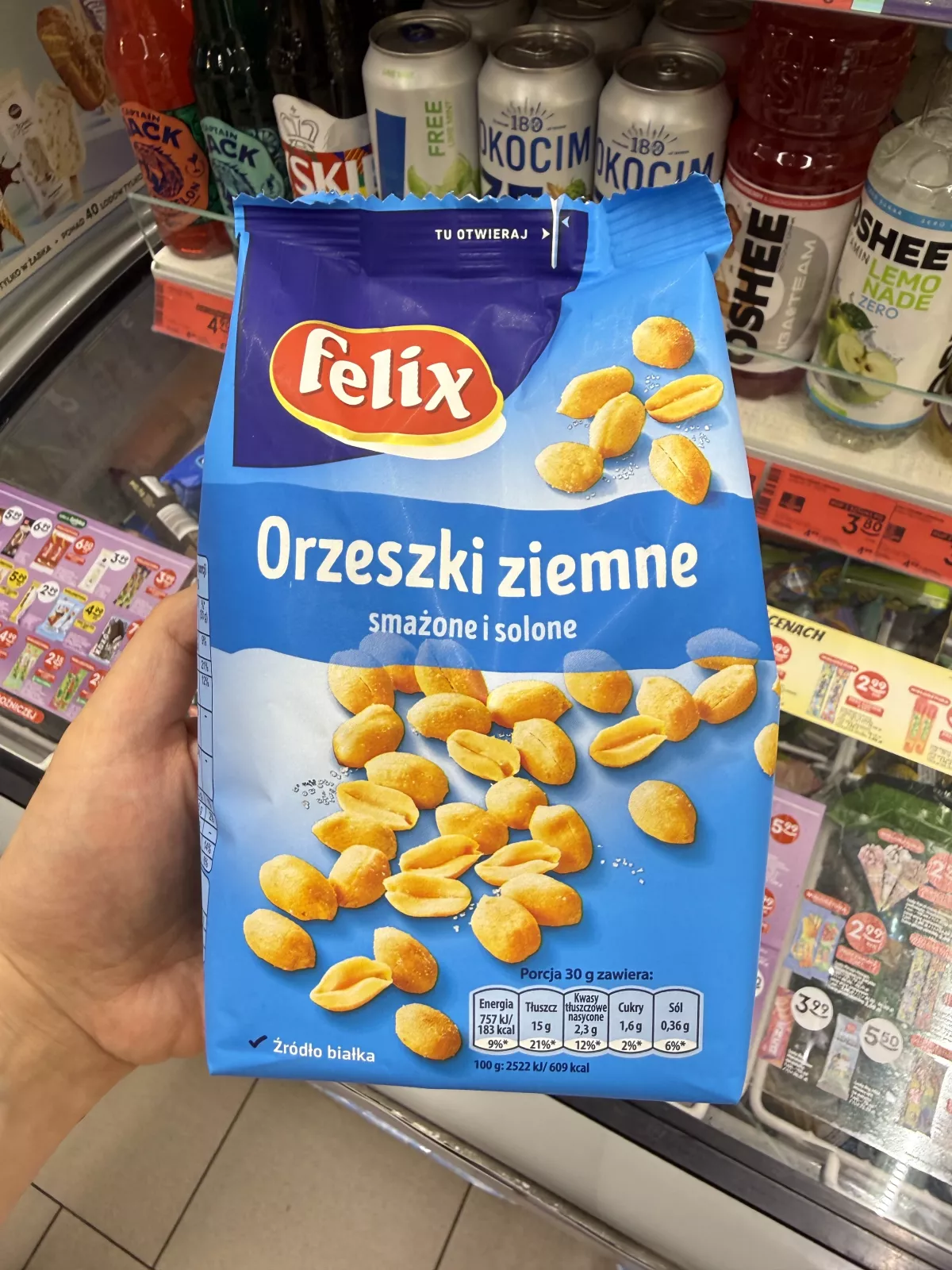 Felix Orzeszki ziemne smażone i solone | 380g